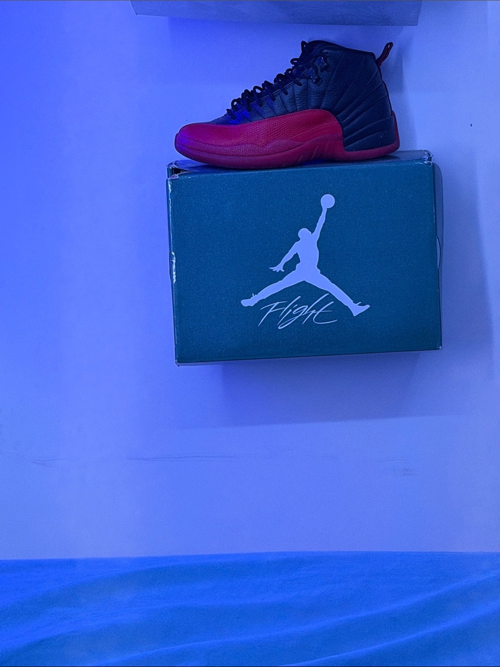 Jordan Men’s Sneakers in Black & Red